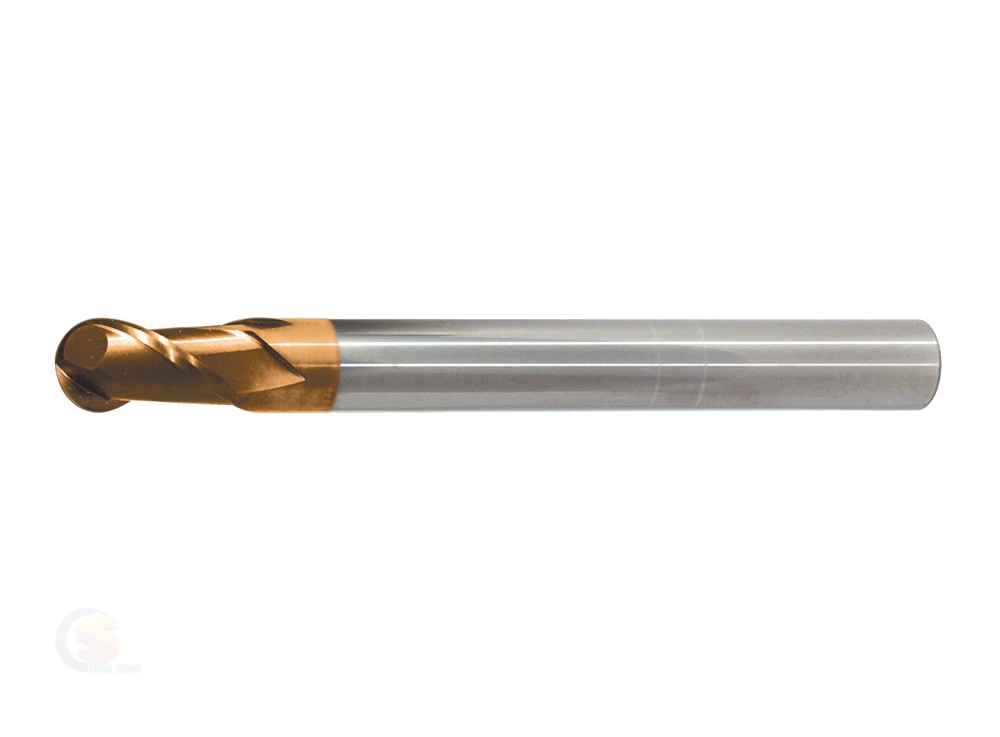 二刃加長球頭銑刀